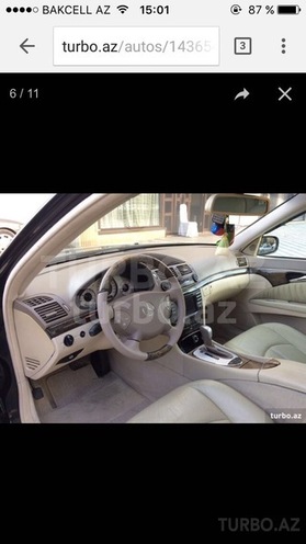 Mercedes E 320 2002, 209,150 km - 3.2 l - Bakı