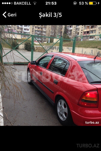 Opel Astra 2001, 122,127 km - 1.8 l - Bakı