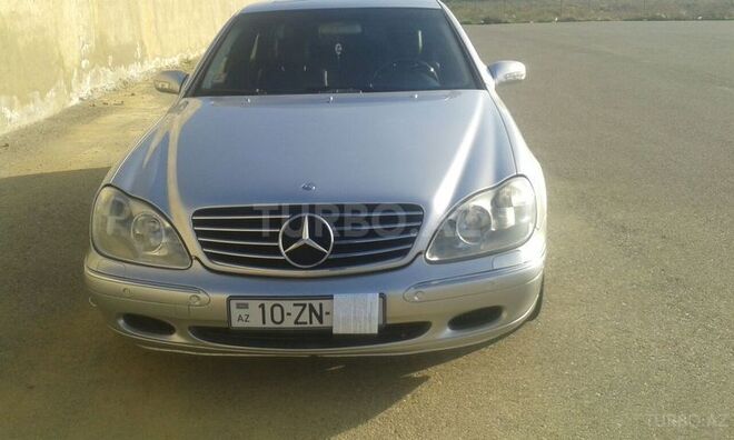 Mercedes S 320 2001, 310,000 km - 3.2 l - Bakı