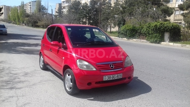 Mercedes A 160 1999, 166,950 km - 1.6 л - Bakı