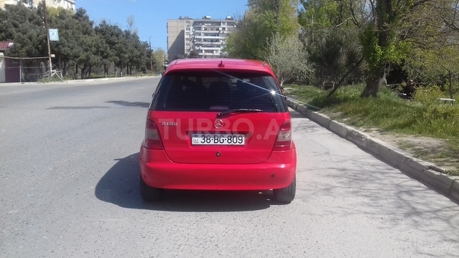 Mercedes A 160 1999, 166,950 km - 1.6 л - Bakı