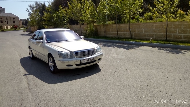 Mercedes S 400 2002, 356,000 km - 4.0 л - Bakı