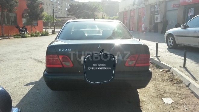 Mercedes E 240 1998, 292,068 km - 2.4 l - Bakı