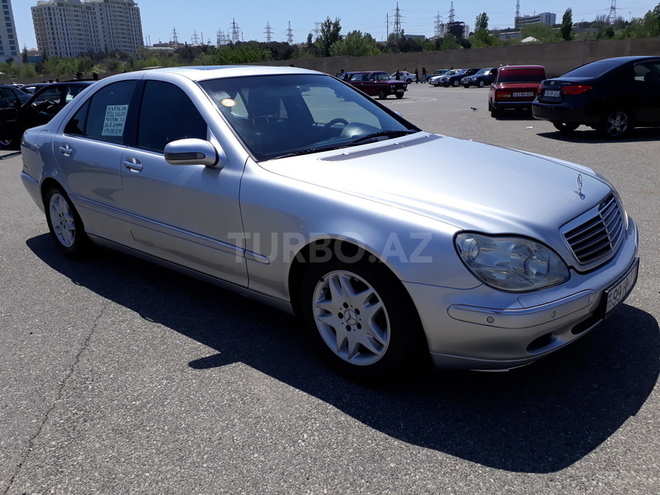 Mercedes S 320 1999, 155,000 km - 3.2 l - Bakı
