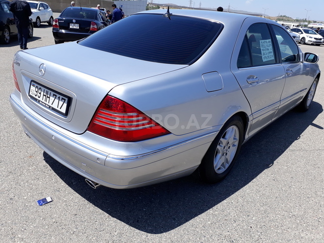 Mercedes S 320 1999, 155,000 km - 3.2 l - Bakı