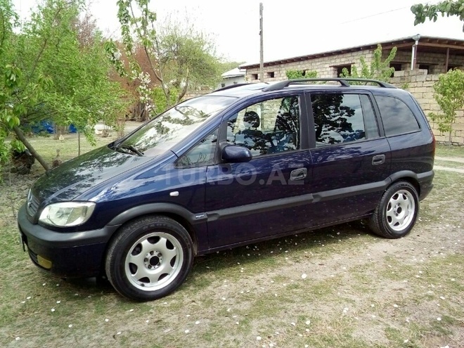 Opel Zafira 2000, 2,800,000 km - 1.8 l - Ağdaş