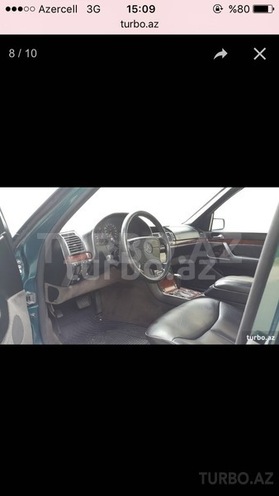 Mercedes S 350 1996, 281,500 km - 3.5 l - Bakı
