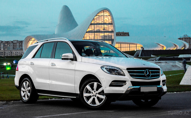 Mercedes ML 350 2014, 21,000 km - 3.5 l - Bakı