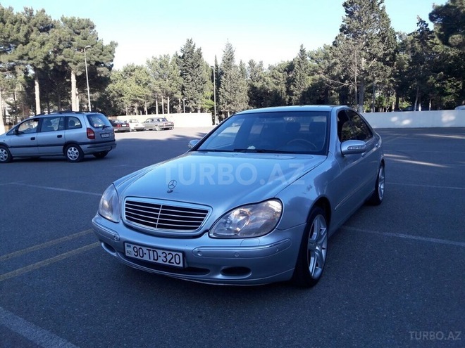 Mercedes S 320 1999, 225,000 km - 3.2 л - Sumqayıt