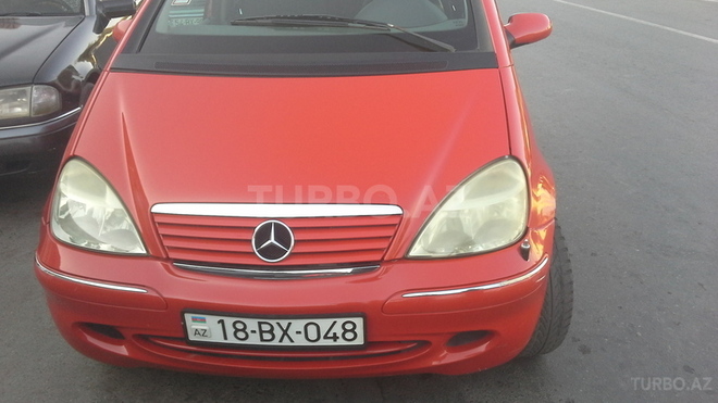 Mercedes A 160 2001, 123,000 km - 1.6 l - Şirvan