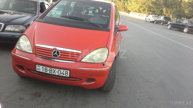 Mercedes A 160 2001, 123,000 km - 1.6 l - Şirvan
