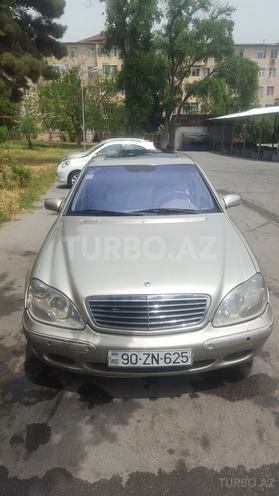 Mercedes S 320 1999, 258,400 km - 3.2 l - Bakı