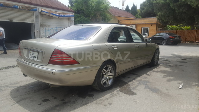 Mercedes S 320 1999, 258,400 km - 3.2 l - Bakı