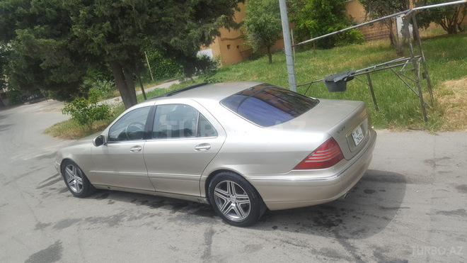 Mercedes S 320 1999, 258,400 km - 3.2 l - Bakı