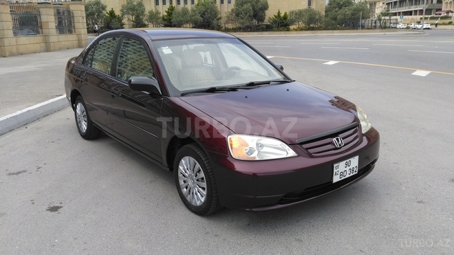 Honda Civic 2002, 215,000 km - 1.7 l - Bakı