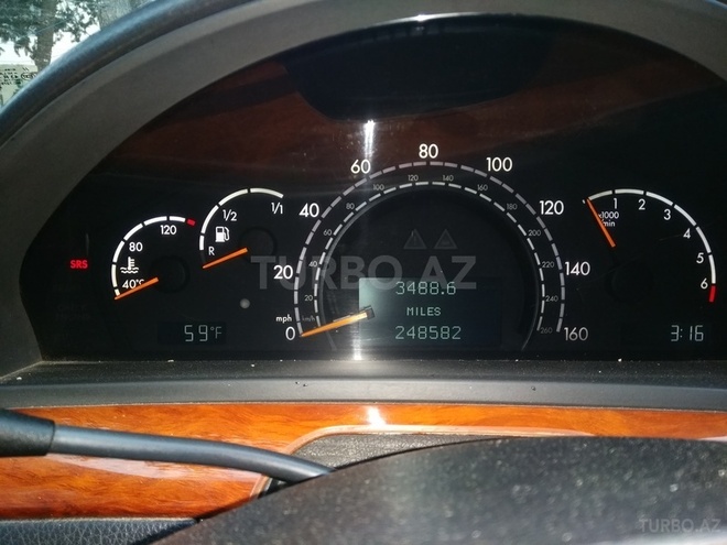 Mercedes S 430 2001, 248,000 km - 4.3 l - Bakı