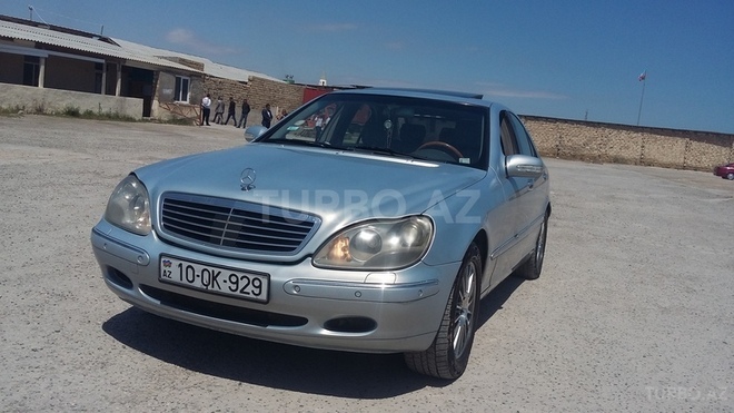 Mercedes S 320 1999, 200,000 km - 3.2 l - Bakı