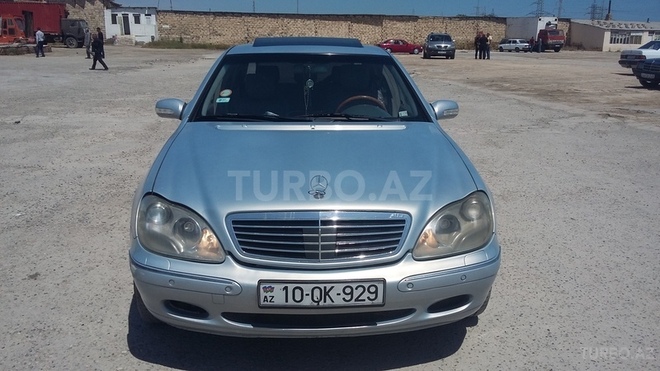 Mercedes S 320 1999, 200,000 km - 3.2 l - Bakı