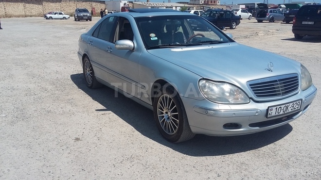 Mercedes S 320 1999, 200,000 km - 3.2 l - Bakı