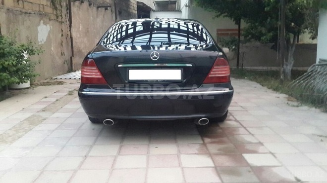 Mercedes S 320 2002, 180,000 km - 3.2 l - Bakı