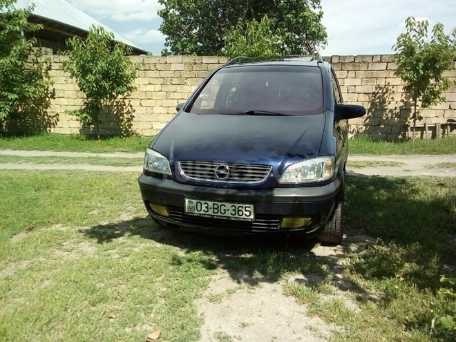 Opel Zafira 2000, 290,000 km - 1.8 l - Ağdaş