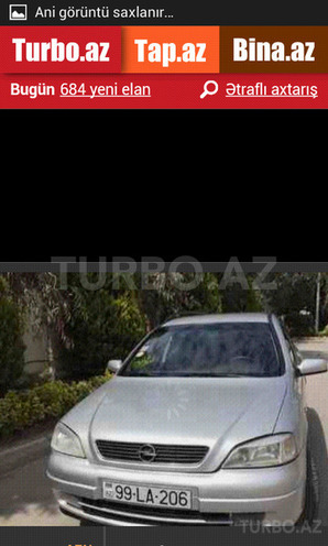Opel Astra 2000, 328,650 km - 0.2 l - Xırdalan