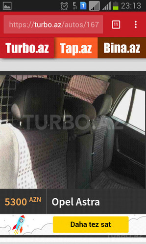 Opel Astra 2000, 328,650 km - 0.2 l - Xırdalan