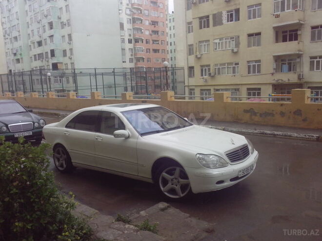 Mercedes S 320 2001, 120,000 km - 3.2 l - Bakı