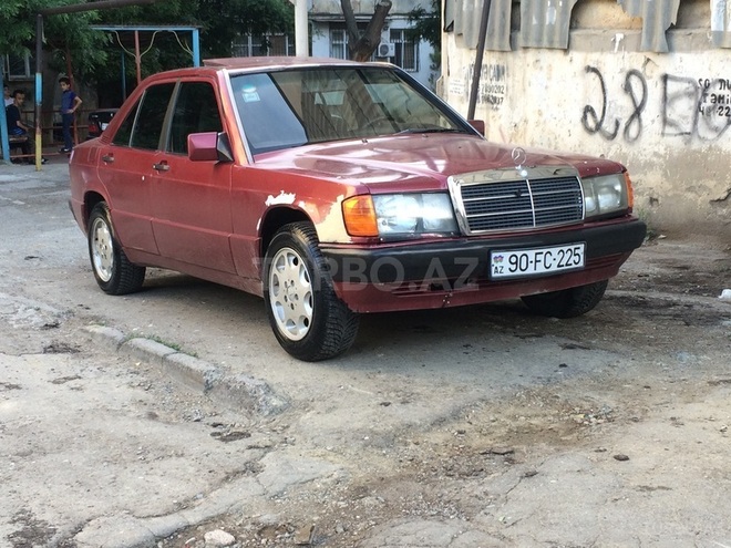 Mercedes 190 1992, 283,400 km - 2.0 l - Bakı