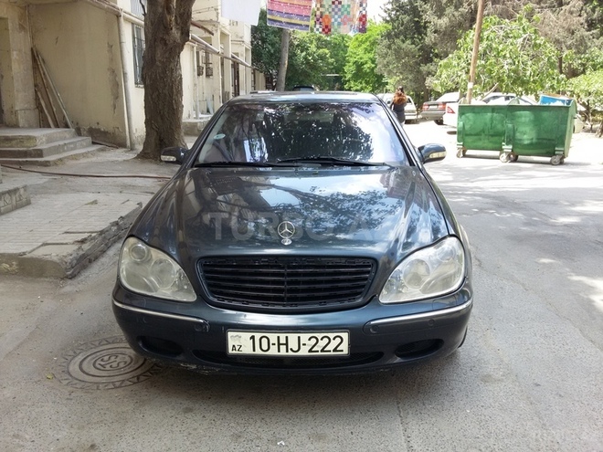 Mercedes S 500 1998, 190,000 km - 5.0 l - Bakı