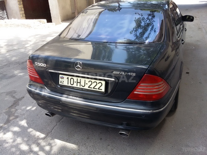 Mercedes S 500 1998, 190,000 km - 5.0 l - Bakı