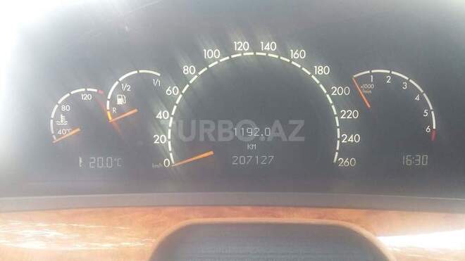 Mercedes S 320 1999, 207,127 km - 3.2 l - Bakı