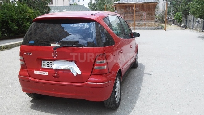 Mercedes A 160 2002, 115,000 km - 1.6 l - Bakı