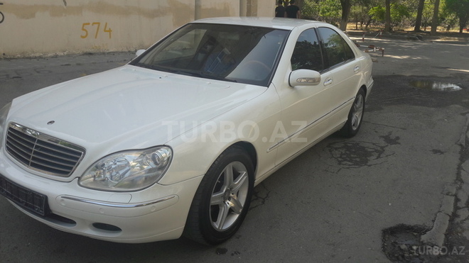 Mercedes S 320 2000, 305,000 km - 3.2 l - Bakı