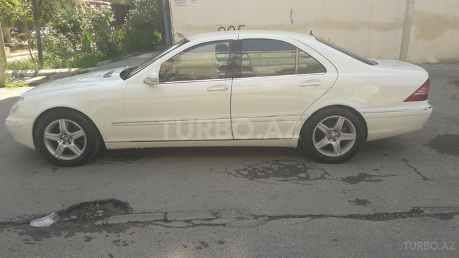 Mercedes S 320 2000, 305,000 km - 3.2 l - Bakı