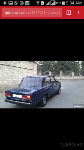LADA (VAZ) 2107 2009, 40,000 km - 1.6 л - Yevlax
