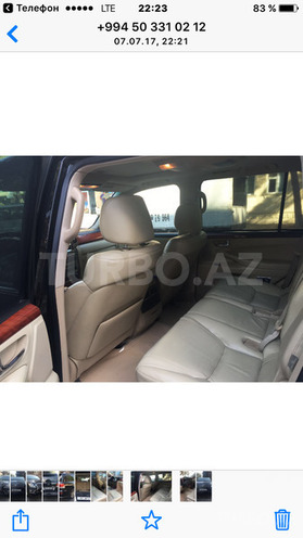 Lexus LX 570 2008, 133,000 km - 5.7 l - Bakı