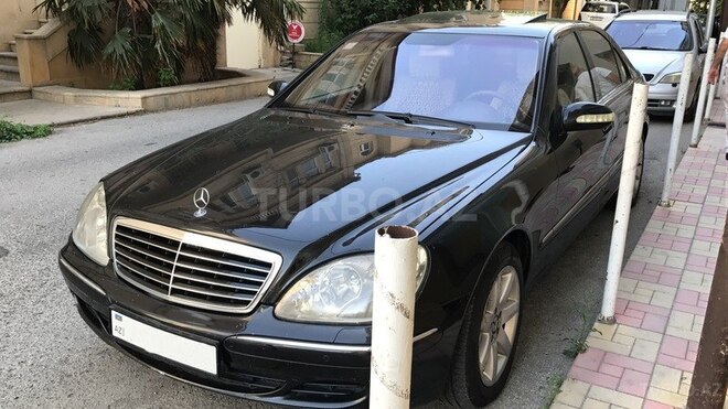Mercedes S 350 2003, 239,000 km - 3.7 l - Bakı