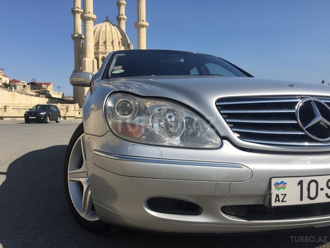 Mercedes S 320 2000, 215,000 km - 3.2 l - Bakı