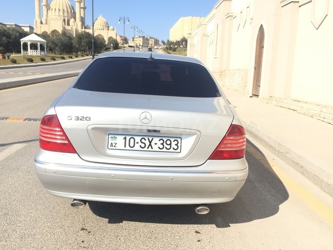 Mercedes S 320 2000, 215,000 km - 3.2 l - Bakı