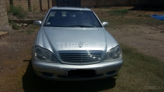 Mercedes S 320 1999, 266,000 km - 3.2 л - Bakı
