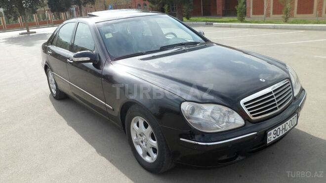 Mercedes S 320 2001, 220,000 km - 3.2 л - Gəncə