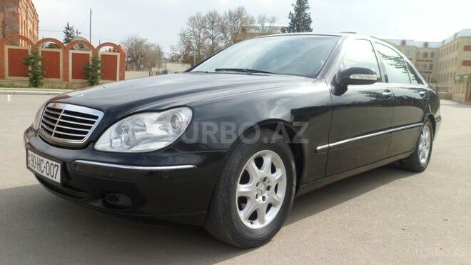 Mercedes S 320 2001, 220,000 km - 3.2 л - Gəncə