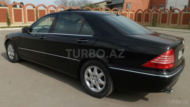Mercedes S 320 2001, 220,000 km - 3.2 л - Gəncə