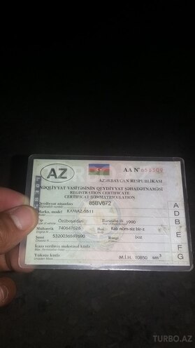 KamAz 5511 1990, 863,704 km - 11.0 л - Bakı