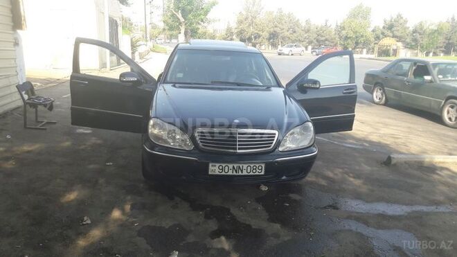 Mercedes S 320 2002, 200,000 km - 3.2 l - Bakı