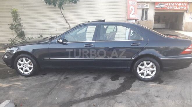 Mercedes S 320 2002, 200,000 km - 3.2 l - Bakı