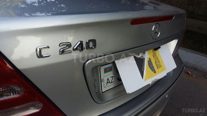 Mercedes C 240 2001, 275,915 km - 2.6 l - Mingəçevir