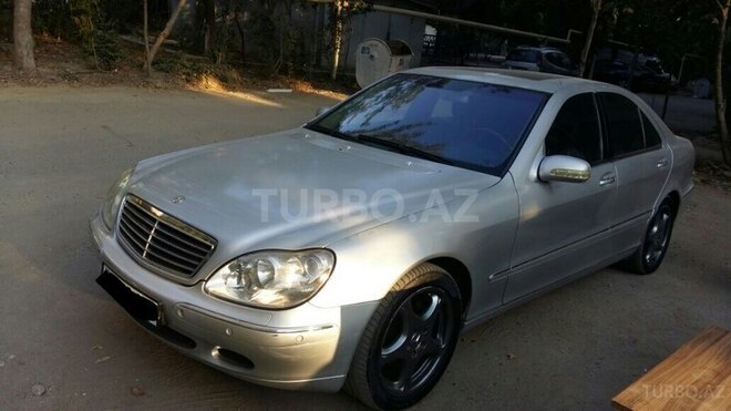Mercedes S 500 2001, 196,528 km - 5.0 л - Bakı