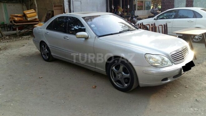 Mercedes S 500 2001, 196,528 km - 5.0 л - Bakı